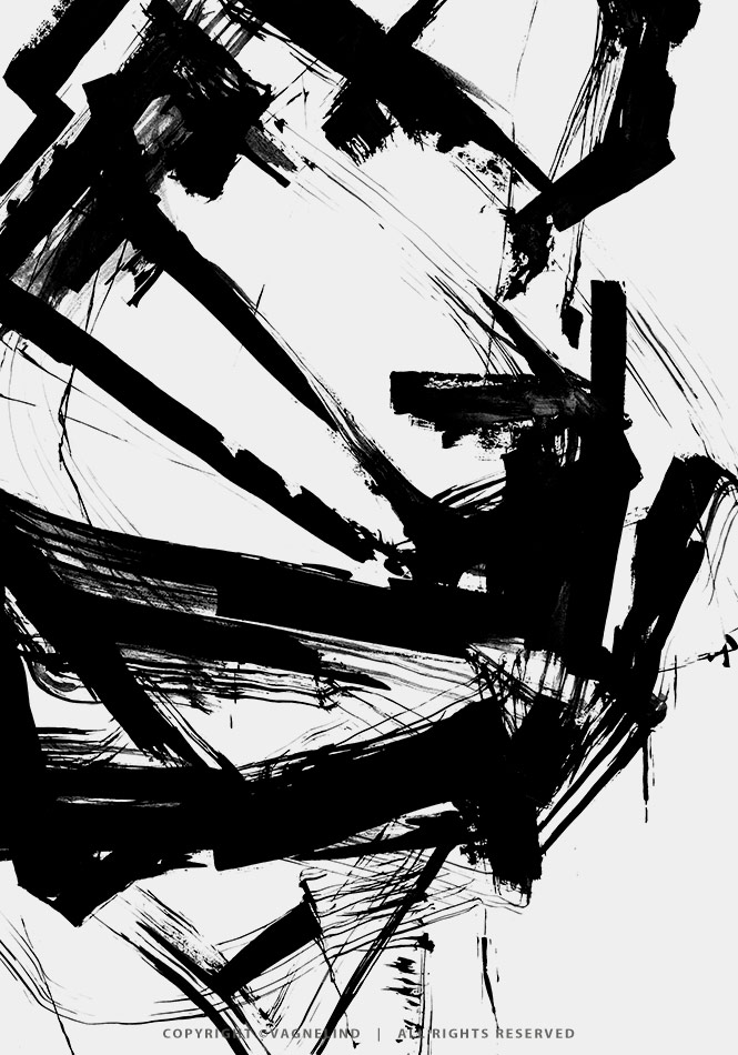 INK ELEVEN – Art Print by Vagnelind