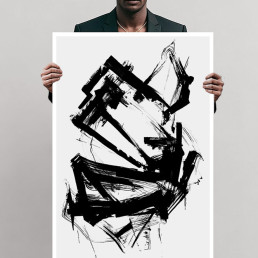 INK ELEVEN – Art Print by Vagnelind