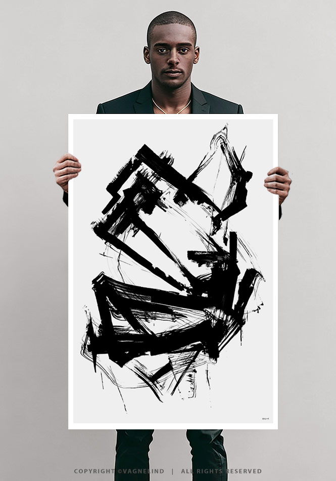 INK ELEVEN – Art Print by Vagnelind