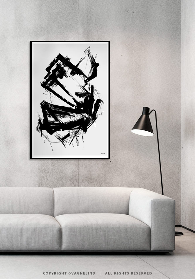 INK ELEVEN – Art Print by Vagnelind