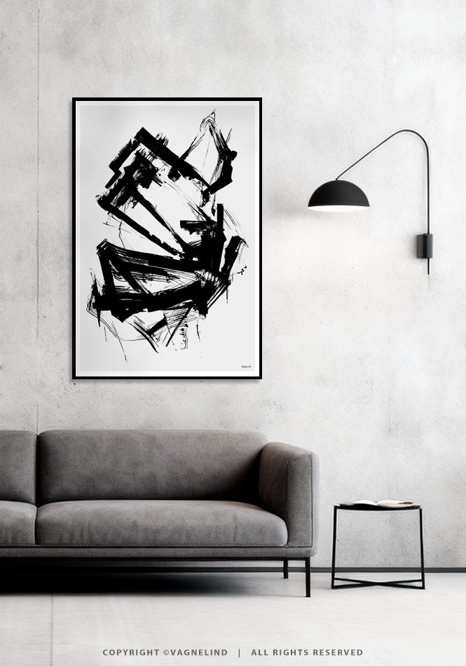 INK ELEVEN – Art Print by Vagnelind