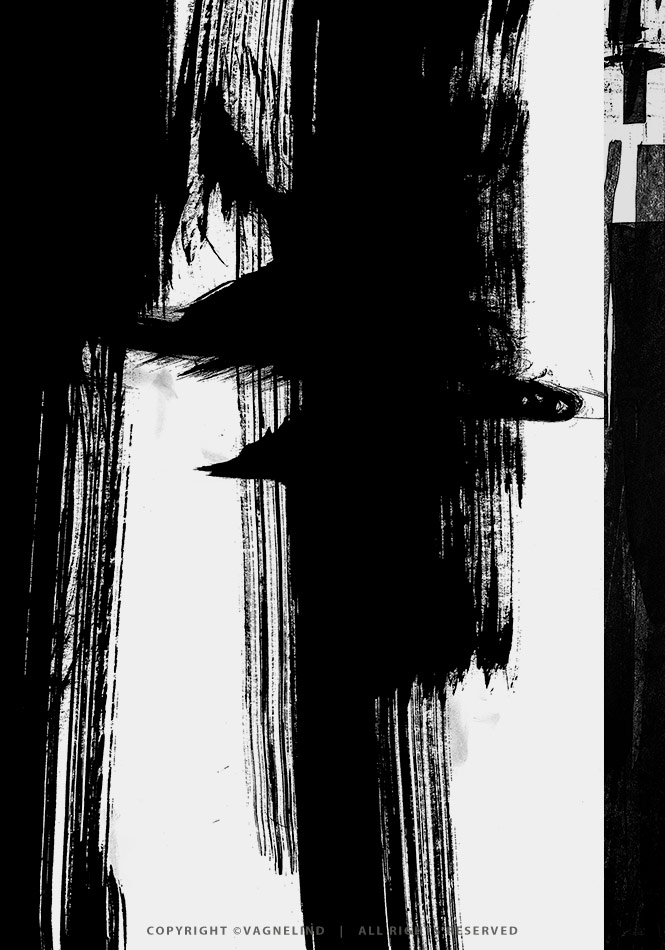 INK ONE – Art Print by Vagnelind