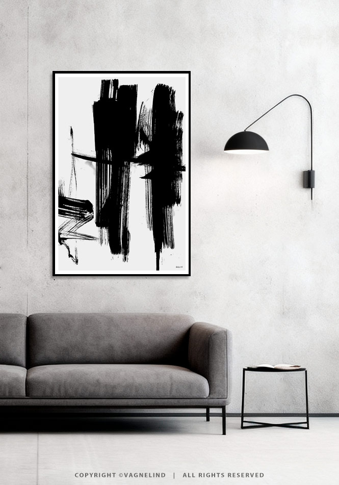 INK ONE – Art Print by Vagnelind