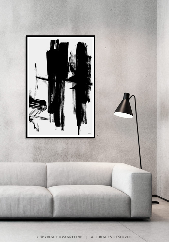 INK ONE – Art Print by Vagnelind
