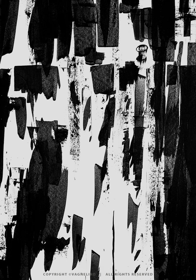 INK THREE – Art Print by Vagnelind