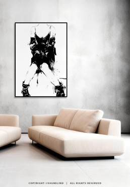 SOMETHING – Original Ink Modello Art by Vagnelind