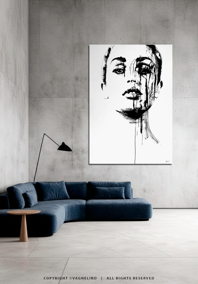 TRUTH – Original Ink Modello Art by Vagnelind
