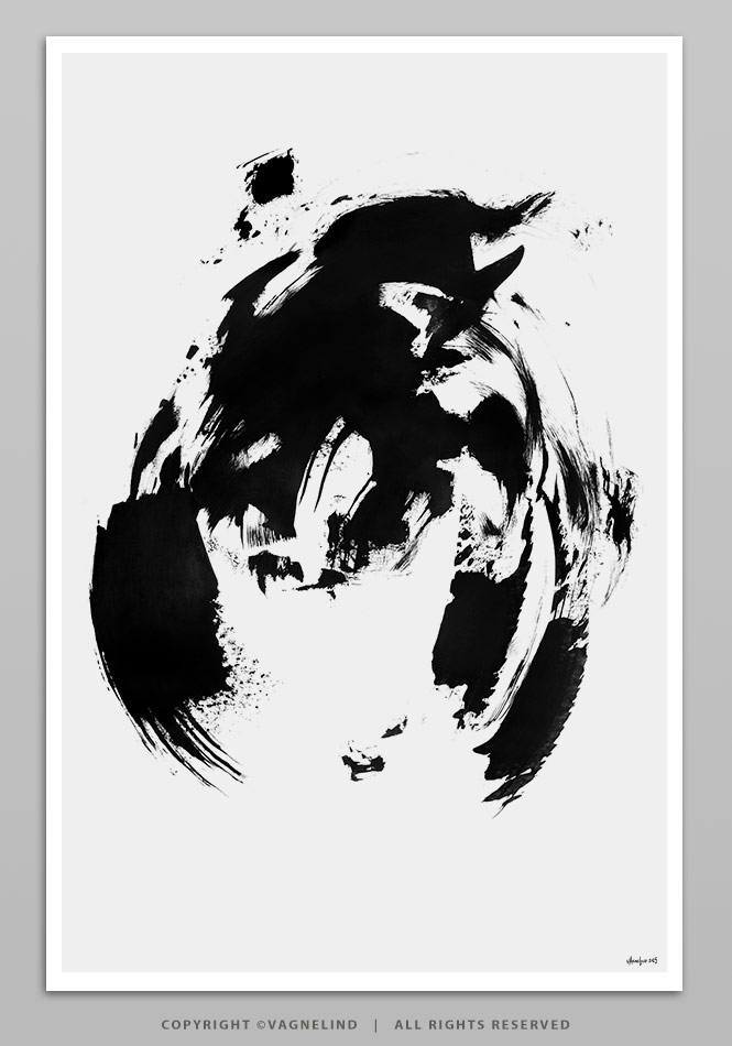 MOVEMENT – Art Print by Vagnelind