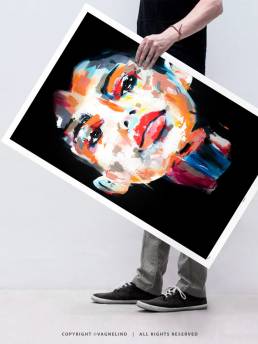 VAGNELIND Limited Fine Art Edition - KALI