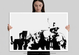 CONTRAST – Art Print by Vagnelind