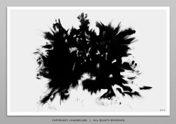 INK BREATH – Art Print by Vagnelind