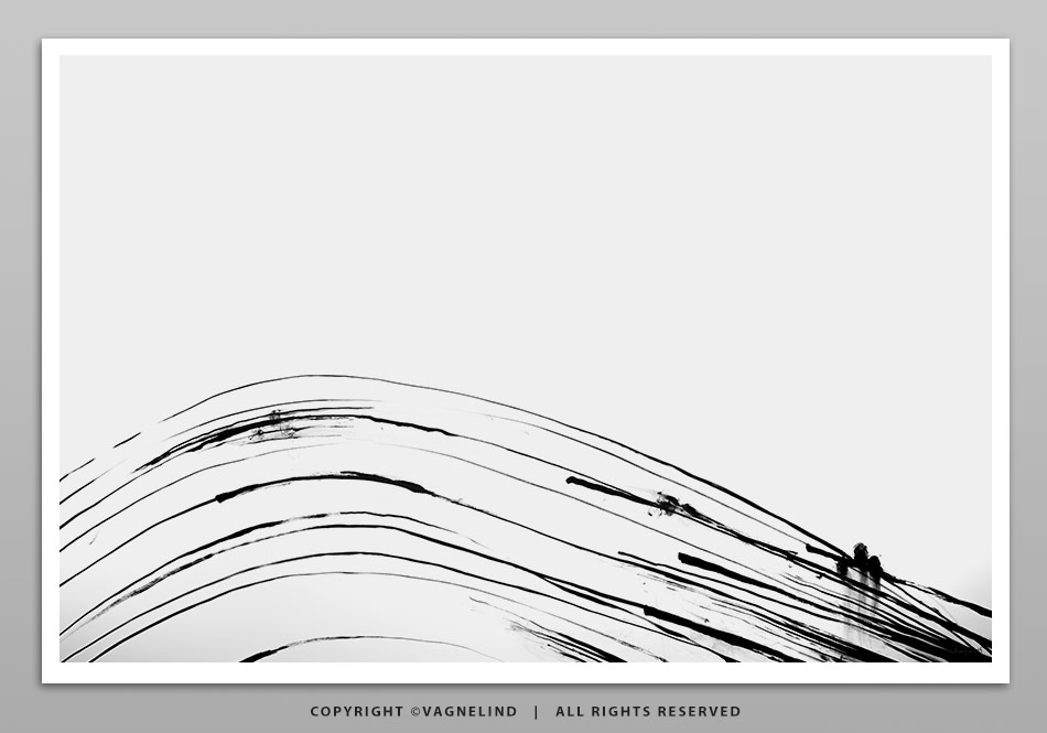 INK SWIM – Art Print by Vagnelind