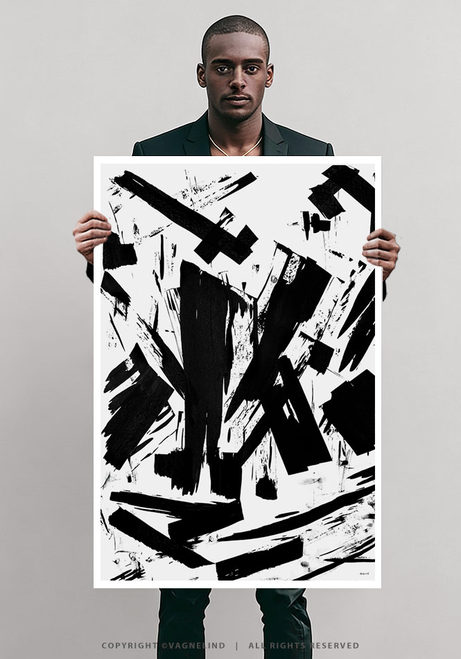 INK TEN – Art Print by Vagnelind