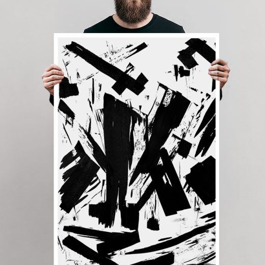 INK TEN – Art Print by Vagnelind
