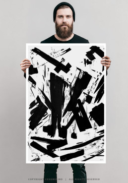 INK TEN – Art Print by Vagnelind