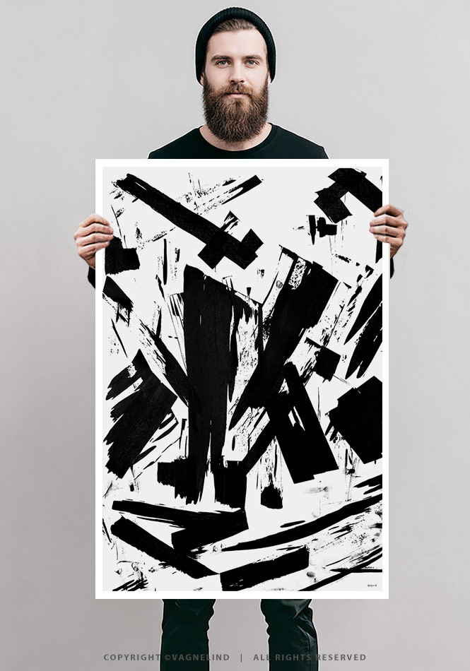 INK TEN – Art Print by Vagnelind