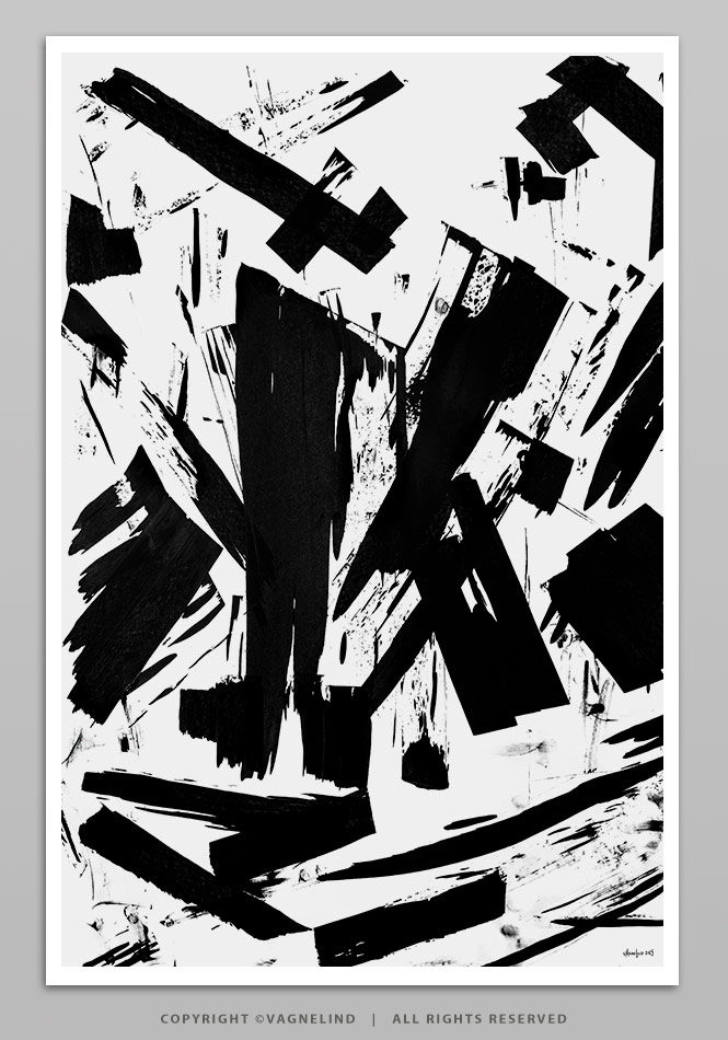 INK TEN – Art Print by Vagnelind