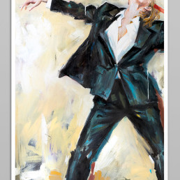 Limited Fine Art Edition NOMI REI by Vagnelind, a modern female portrait.