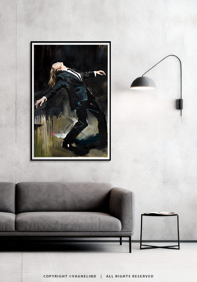 Limited Fine Art Edition ESSENCE by Vagnelind, a modern female portrait.